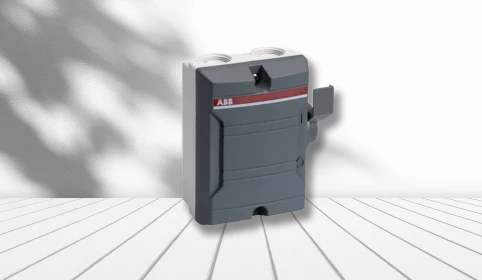 Bezpieczeństwo zaczyna się od rozłącznika.