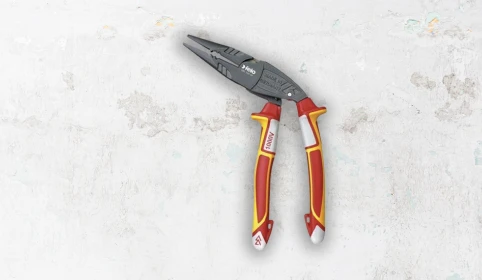Szczypce łamane izolowane VDE FELO ErgoMulti 205 mm z funkcją ściągania izolacji