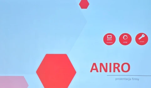 aniro - prezentacja firmy, okładka