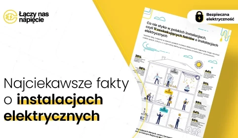 Zaskakujące fakty o instalacjach elektrycznych w Polsce - INFOGRAFIKA