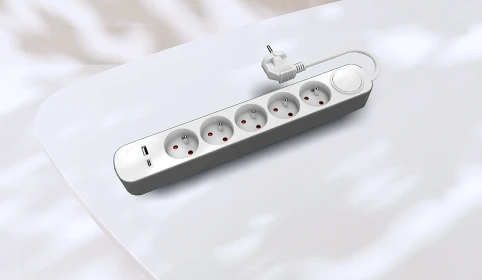 Przedłużacz PS‑570WS+USBA+USBC/5