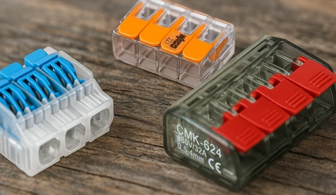 Najlepsze szybkozłączki do przewodów linkowych – porównanie WAGO, Simet i Elektroplast