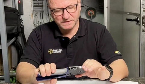 Testujemy praskę zaciskową do tulejek 0,08 - 0,16 mm Ergomu!
