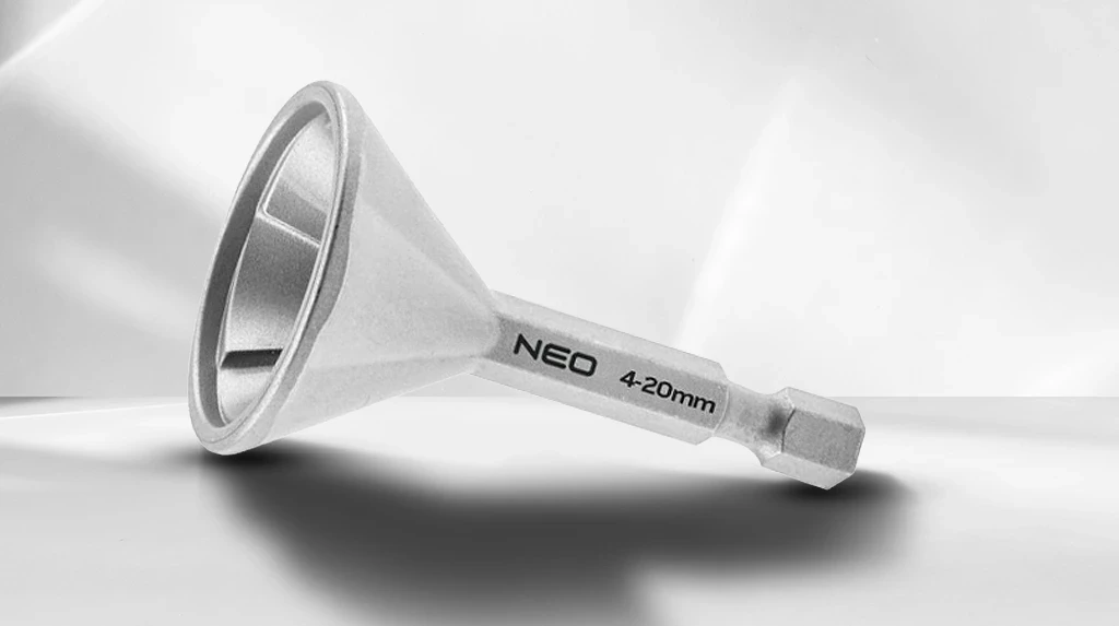Fazownik 4-20 mm HEX NEO TOOLS – Jak prawidłowo usuwać zadziory?