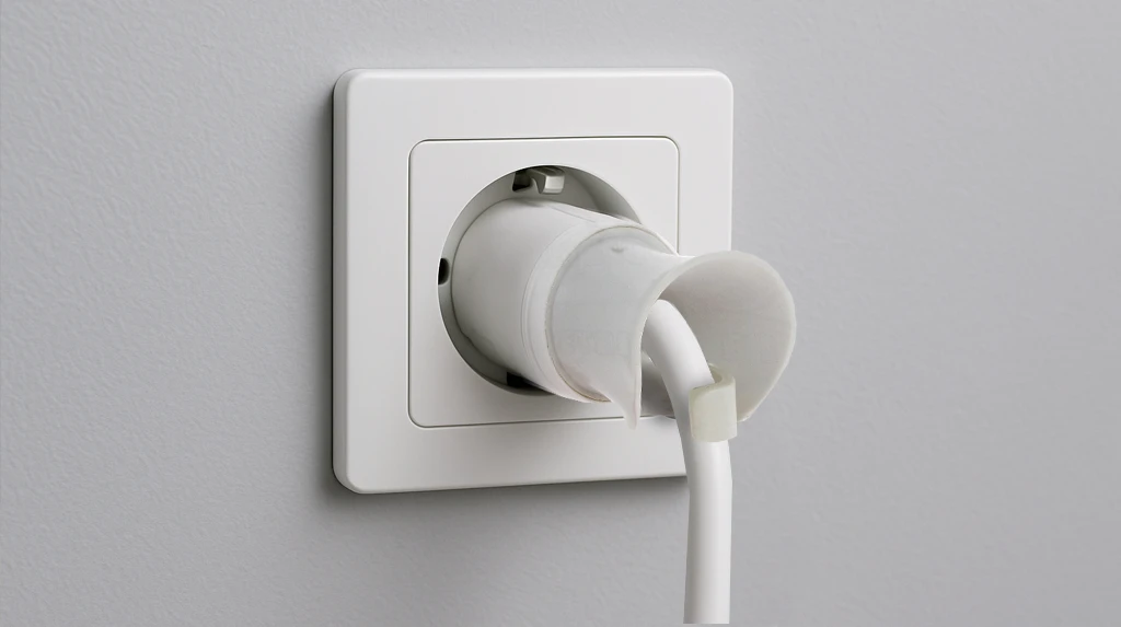 Obrotowa wtyczka HELMO — praktyczne połączenie, które dobrze się dopasuje.