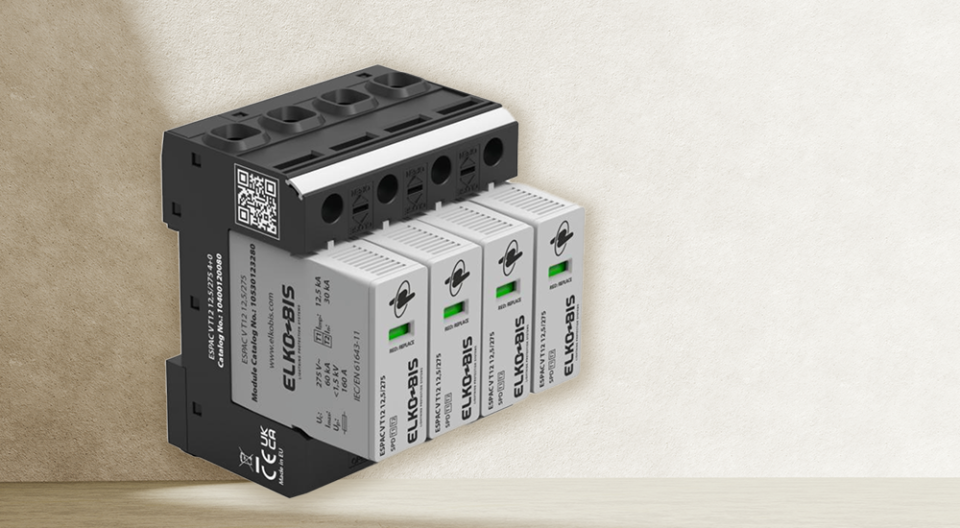 Ogranicznik przepięć ELKO-BIS ESPAC V T12 4+0