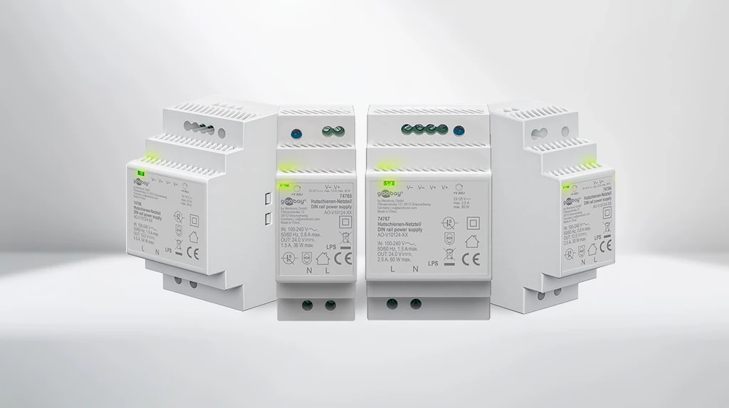 Zasilacze Goobay DIN – małe w rozmiarze, duże w możliwości