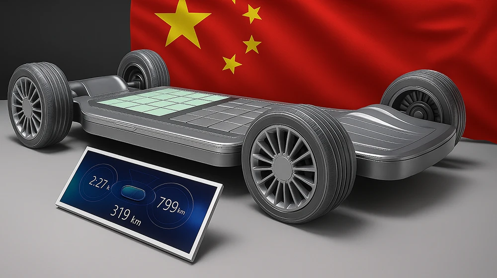 5 minut ładowania = 520 km zasięgu