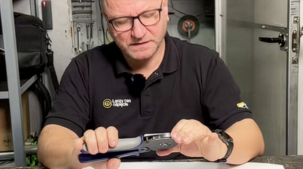 Testujemy praskę zaciskową do tulejek 0,08 - 0,16 mm Ergomu!