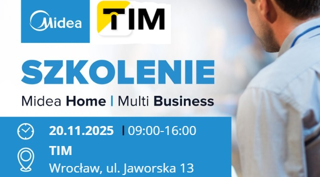 Szkolenie autoryzacyjne z urządzeń klimatyzacyjnych Midea