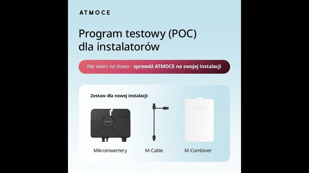 Zdobądź zestaw testowy do instalacji ATMOCE – szkolenie dla instalatorów
