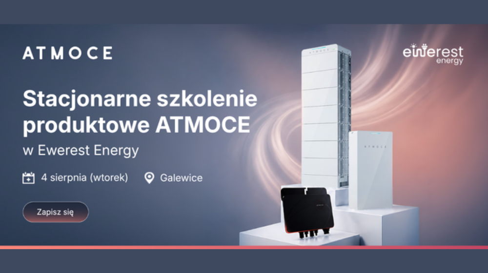 Bezpłatne szkolenie: Odwiedź showroom PV i zdobądź zestaw testowy ATMOCE