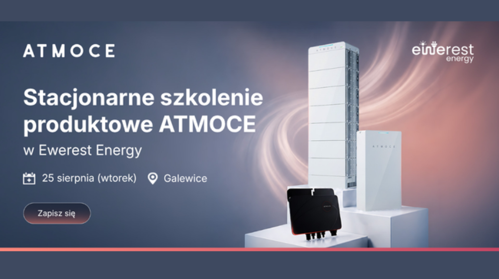 Zdobądź zestaw testowy do instalacji ATMOCE – szkolenie dla instalatorów