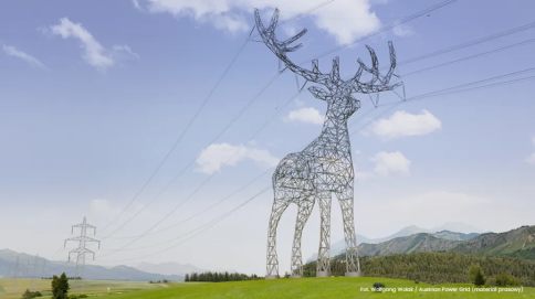 Austria stawia na artystyczne słupy energetyczne