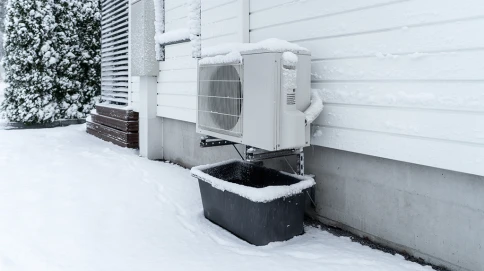 Defrost pompy ciepła zimą