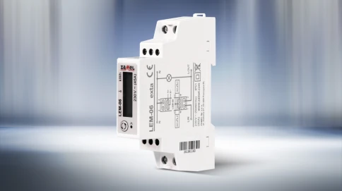 Licznik energii ZAMEL LEM-06 – 1-fazowy z Modbus i pomiarem dwukierunkowym