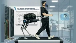 Robot jak „centaur” wspiera ludzi w chodzeniu. Cztery nogi mogą zmienić pracę fizyczną