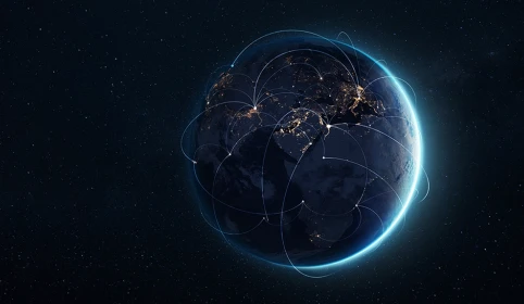 Wieża komórkowa w kosmosie działa