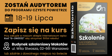 Kurs Audytora Energetycznego - Czyste Powietrze 2024