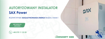 SAX Power – zostań autoryzowanym instalatorem | magazyn energii AC