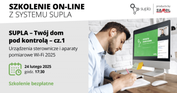 Supla - Twój dom pod kontrolą - cz.1 Urządzenia sterownicze i aparaty pomiarowe Wi-Fi2025