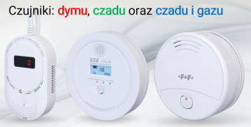 F&F - czujniki DYMU, CZADU i GAZU