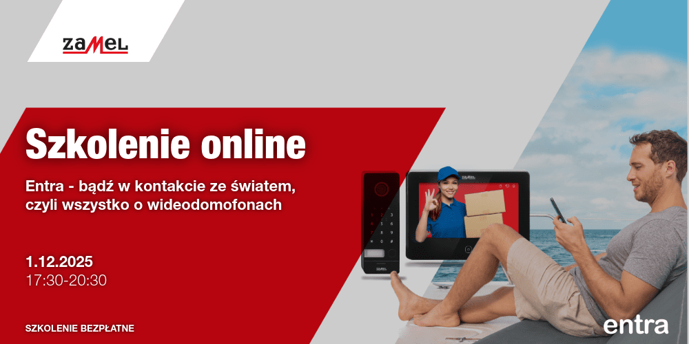 Entra - Bądź w kontakcie ze światem czyli wszystko o wideodomofonach