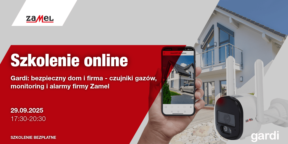Gardi: Bezpieczny Dom i Firma - Czujniki gazów, monitoring i alarmy Firmy Zamel