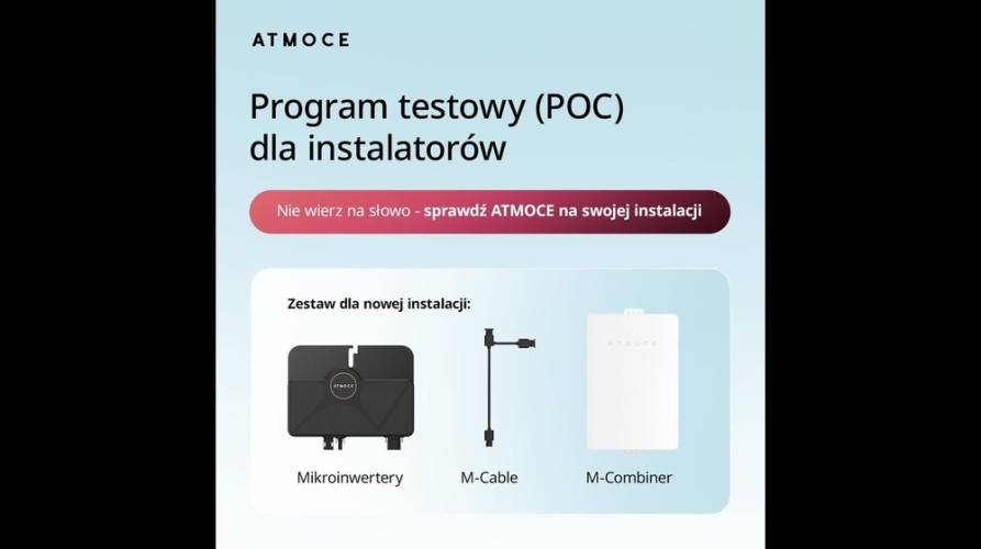 Zdobądź zestaw testowy do instalacji ATMOCE – szkolenie dla instalatorów