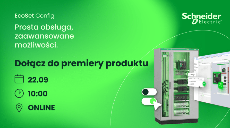 EcoSet Config - Nowa generacja oprogramowania konfiguracyjnego rozdzielnic nn