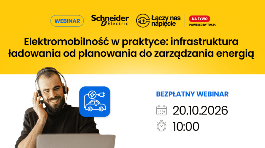 [WEBINAR] Elektromobilność w praktyce: infrastruktura ładowania od planowania do zarządzania energią