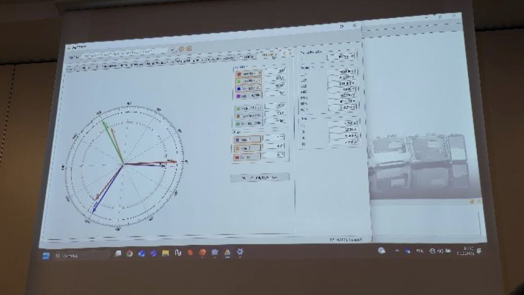 Pomiar mocy biernej po zastosowaniu kompensacji