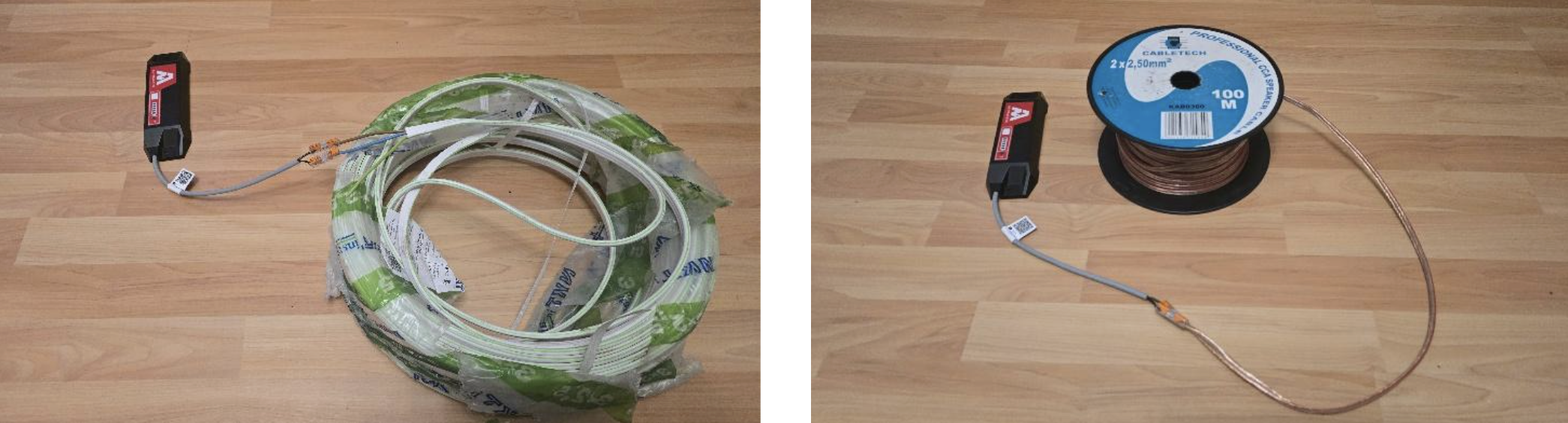 YDYp 3x2,5 i kabel głośnikowy 2x0,75