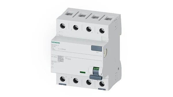 Wyłącznik różnicowoprądowy 4P 40A 0,03A typ F 5SV3344‑3 Siemens