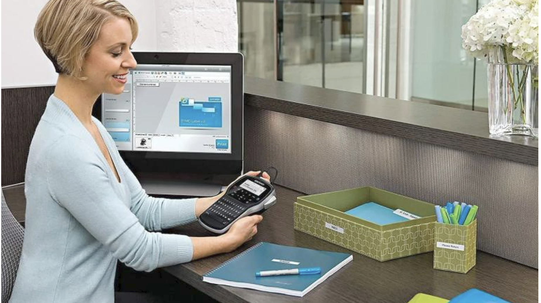 DYMO LabelManager 280 – przenośna drukarka etykiet w zestawie walizkowym