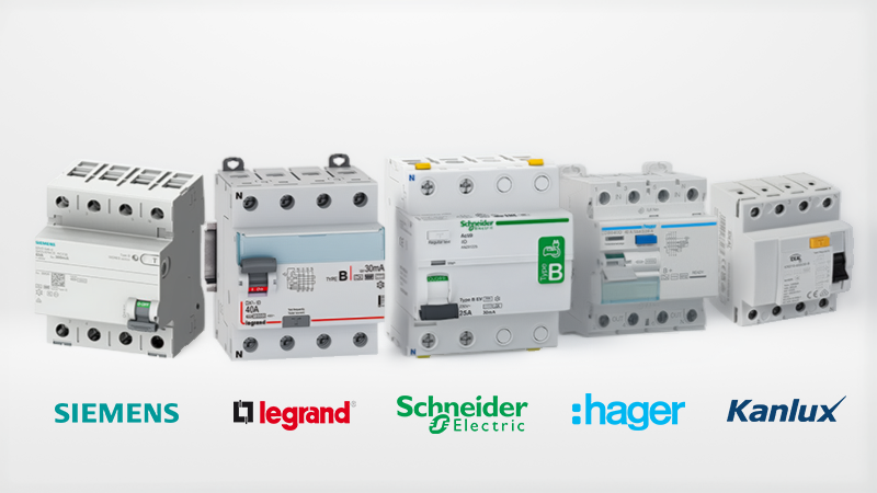 Różnicówki B różnych producentów