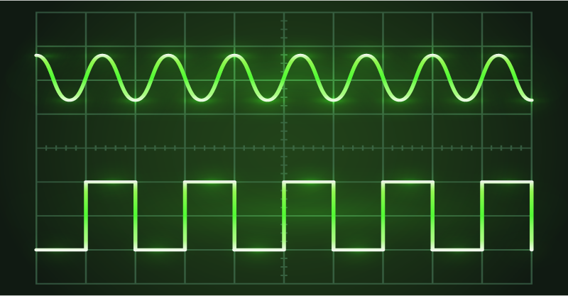 Wizualizacja w oscyloskopie