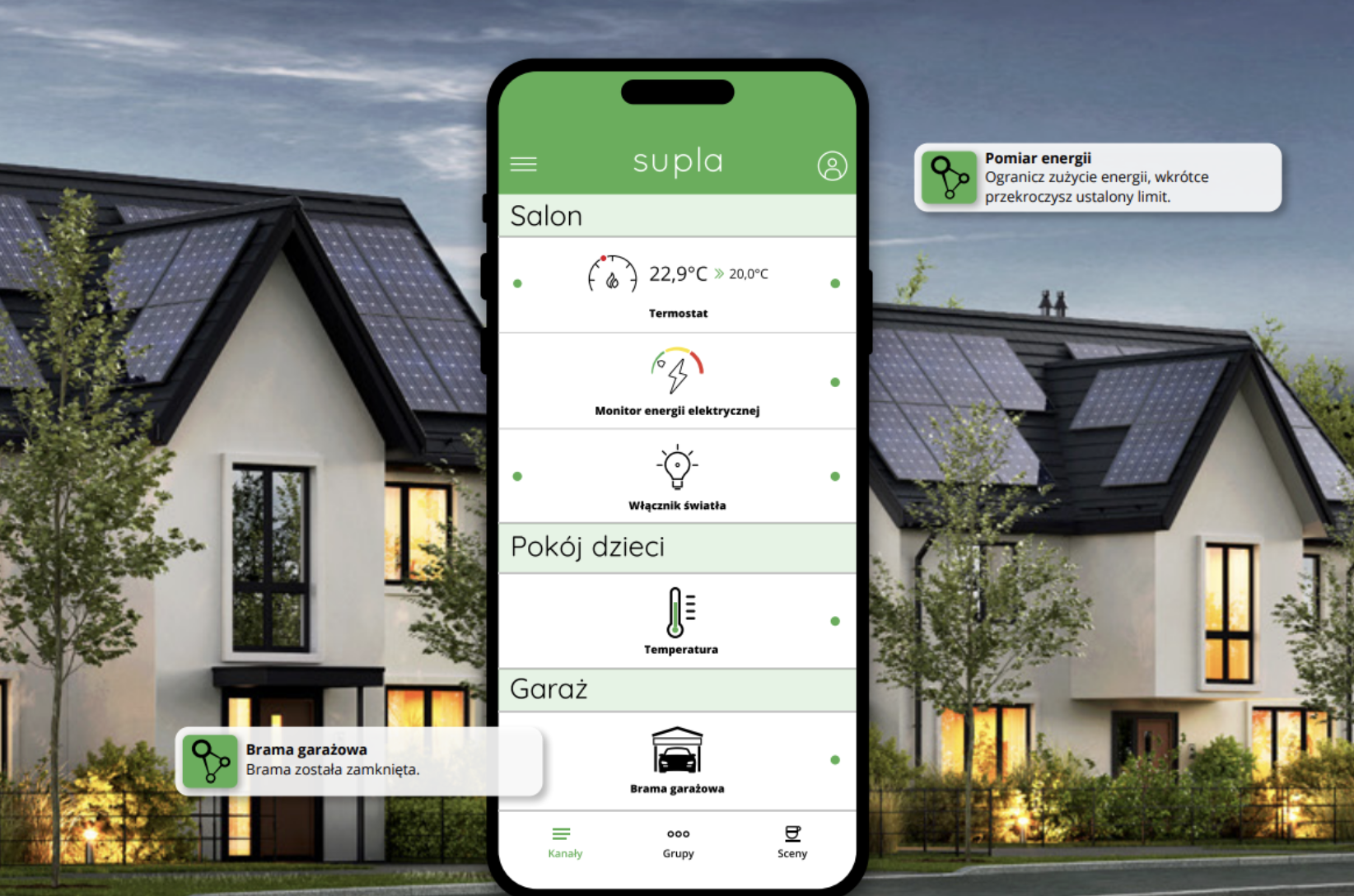 system supla aplikacja mobilna