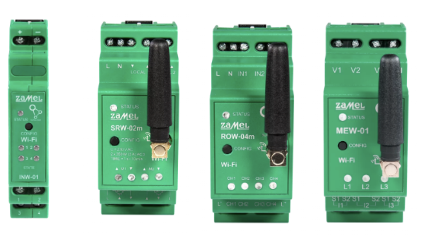 system z elementów umieszczonych w rozdzielnicy