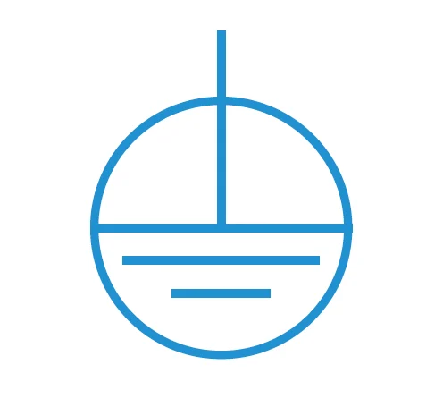 symbol uziemienia ochronnego