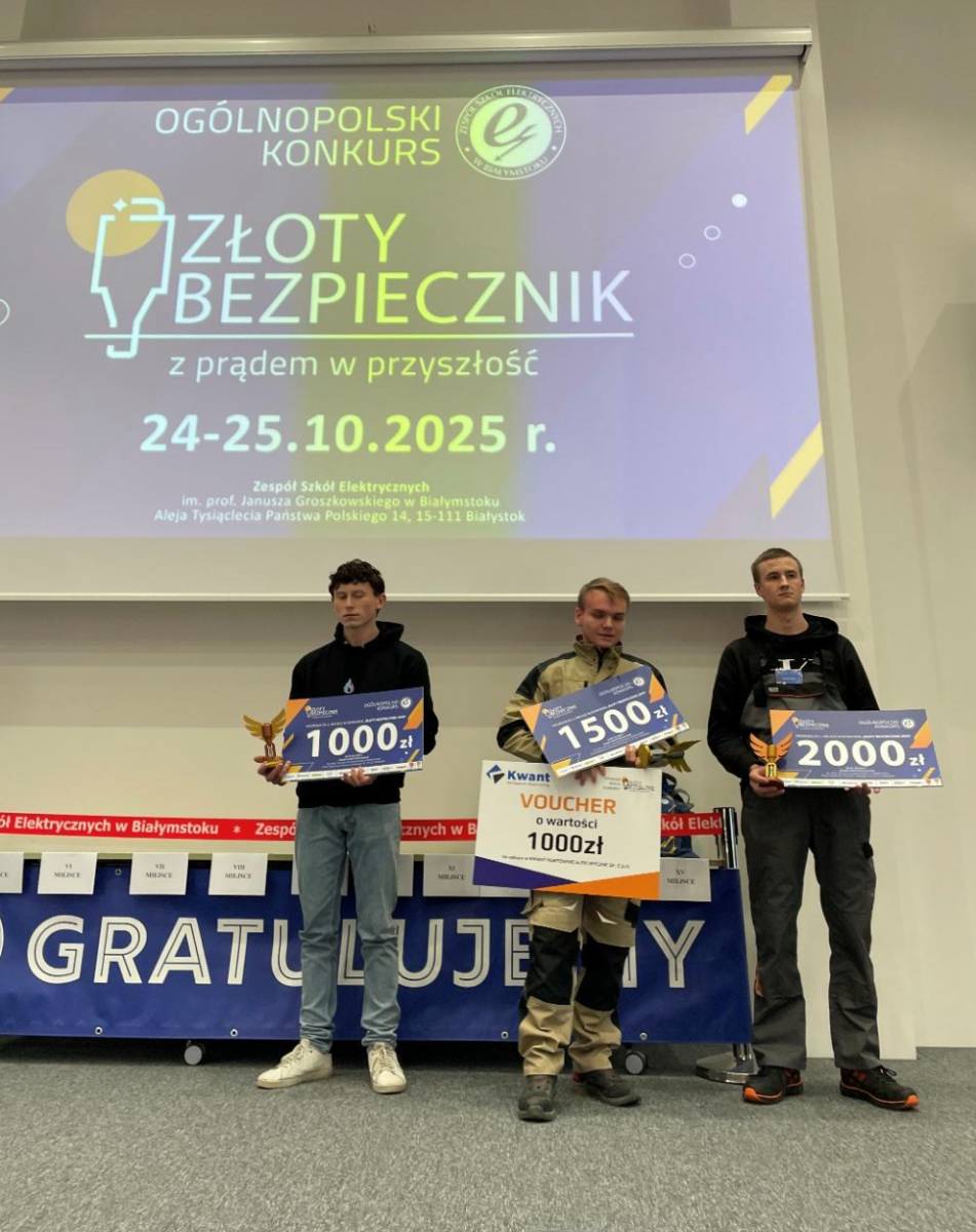konkurs złoty bezpiecznik - zwycięzcy konkursu