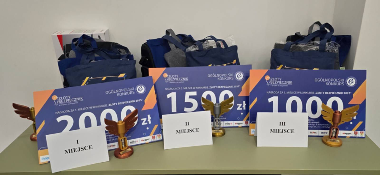 konkurs złoty bezpiecznik - nagrody